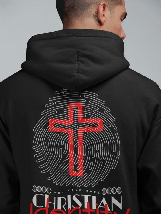 Christian Identity Athletic Hoodie - Faith Inspired Design